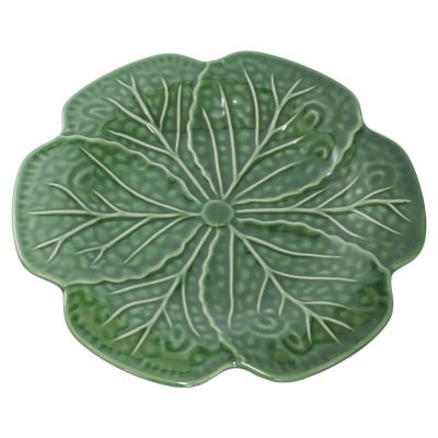 CABBAGE LEAF PLATE 26CM