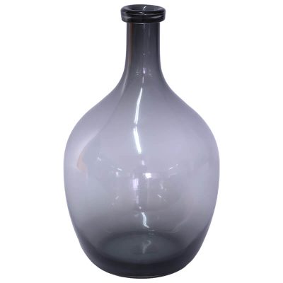 GREY BOTTLE VASE 40X24CM