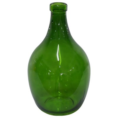 GREEN BOTTLE VASE 29X16CM