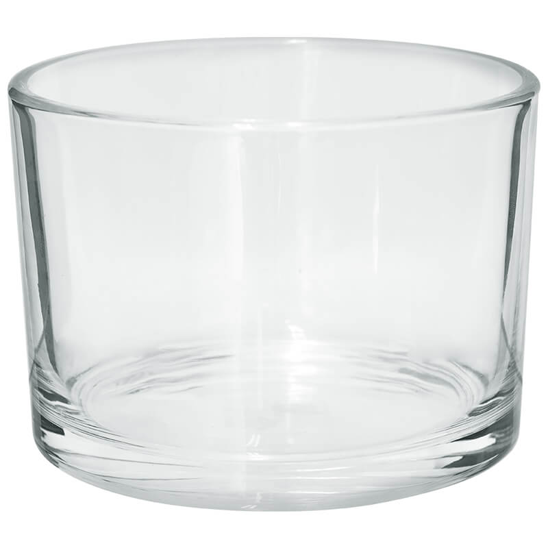 LUNA CYLINDER VASE/C-HOLDER 8X12C