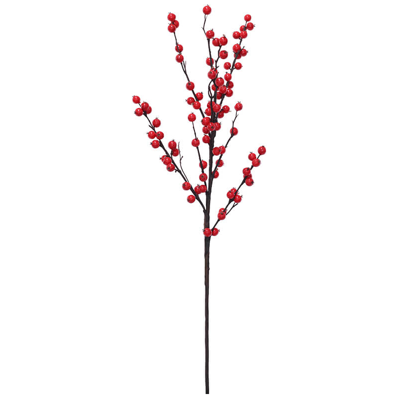 RED BERRY STEM 90CM - Image 2