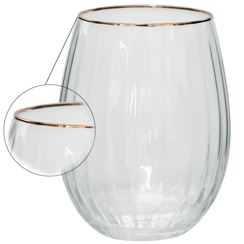 OLIVER GOLD RIM TUMBLER 590ML - Image 2