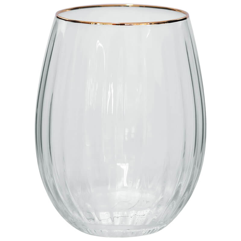 OLIVER GOLD RIM TUMBLER 590ML