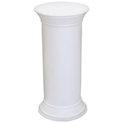 COMELY WHITE STAND 70X34CM