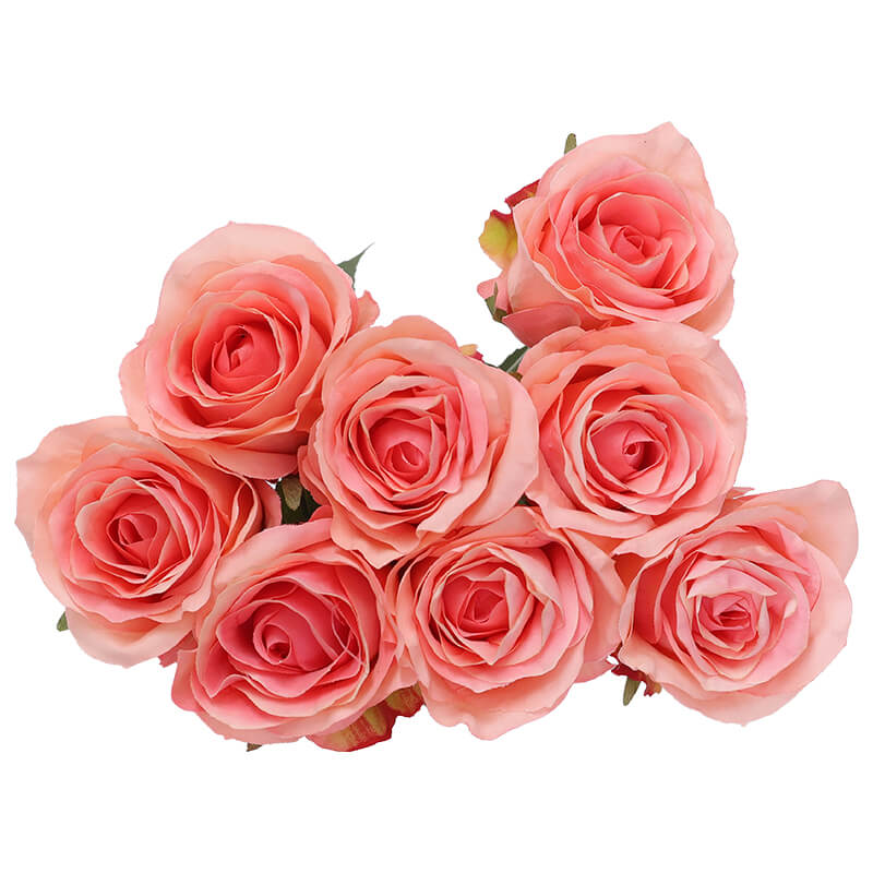 PINK ROSE POSY 36CM - Image 2