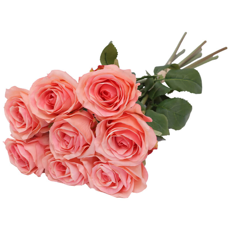 PINK ROSE POSY 36CM - Image 3