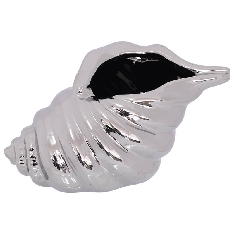 SILVER MITER SHELL 18CM