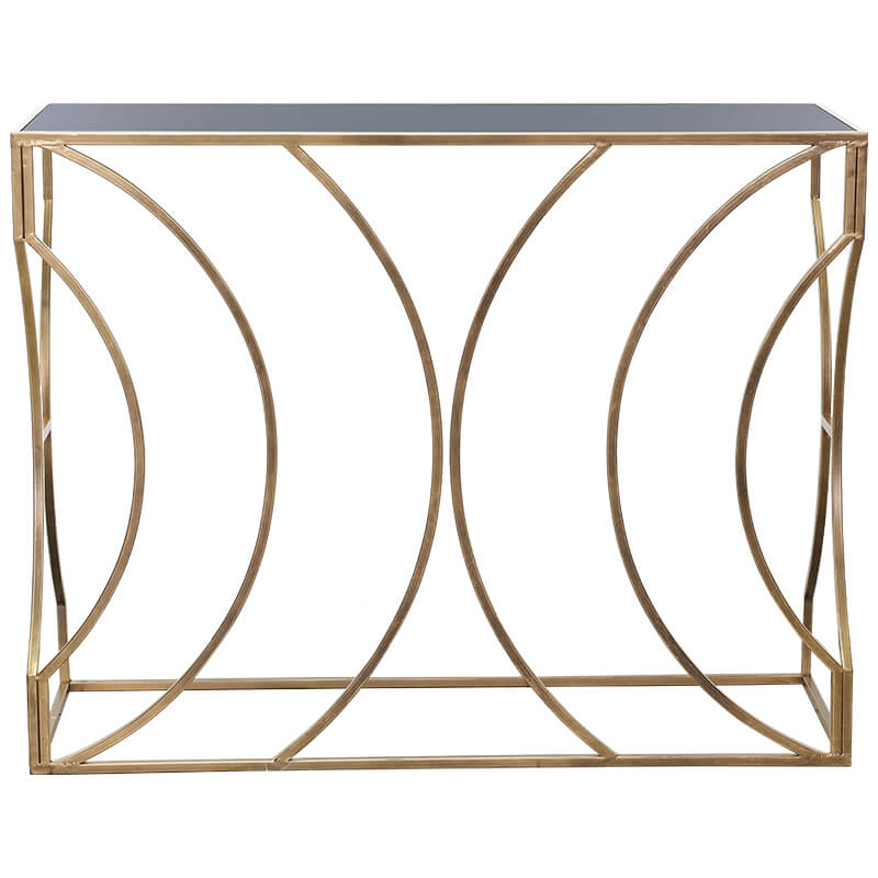 EBONE CONSOLE 79X102X36CM GOLD