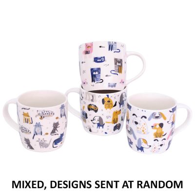 CAT&DOG COFFEE MUG MIXED 270ML