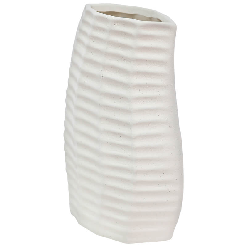 SHELL OVAL VASE 20X15CM - Image 3