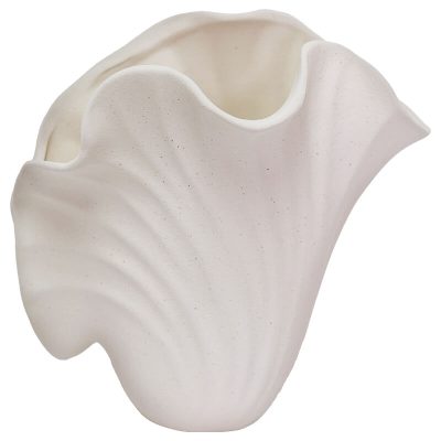 DUNE FAN VASE 23X22CM