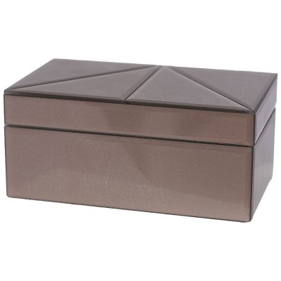 BLUSH BRONZE BOX 20X12X9CM
