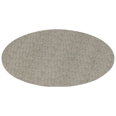GREY FAUX HIDE PLACEMAT 38CM
