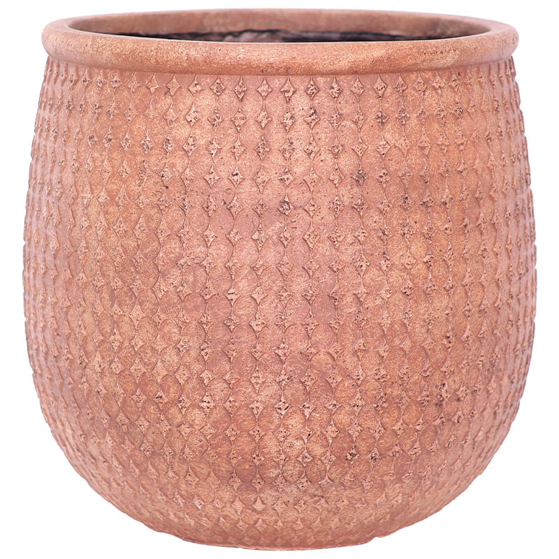EARTHERN STAR PLANTER 44X44CM