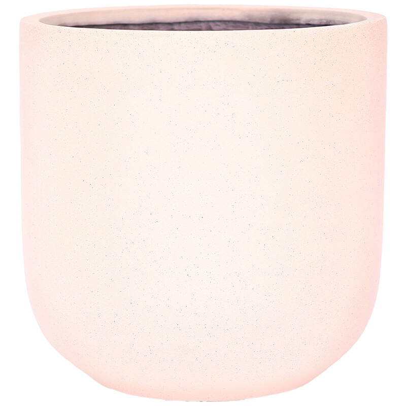 CREAM SPECKLE PLANTER 46X46CM