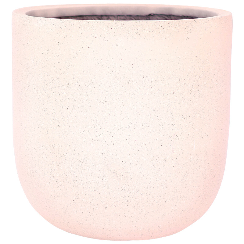CREAM SPECKLE PLANTER 40X40CM