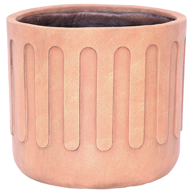 CANCUN BROWN PLANTER 36X40CM