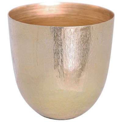 GOLD SCRATCH VASE 30CM