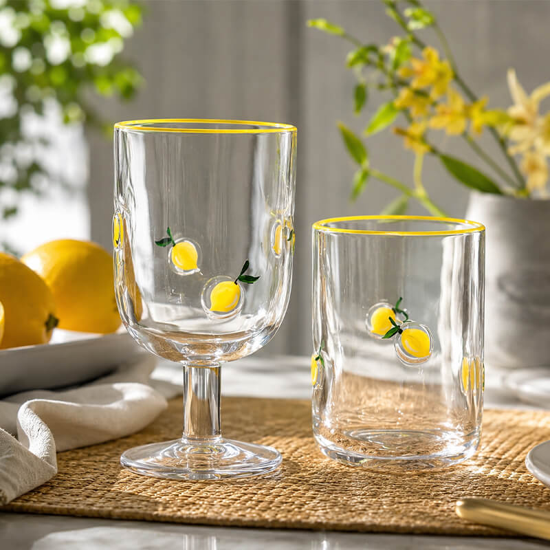 LEMON WINE YELLOW RIM 360ML - Image 2
