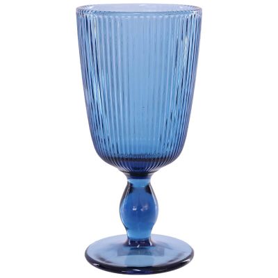 LA MED BLUE GOBLET 280ML
