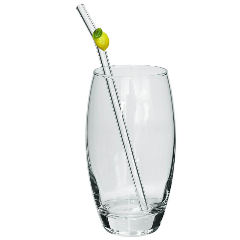 LEMONS GLASS STRAWS SET/4 - Image 2