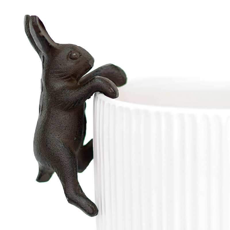 RABBIT POT HANGER 11X5CM