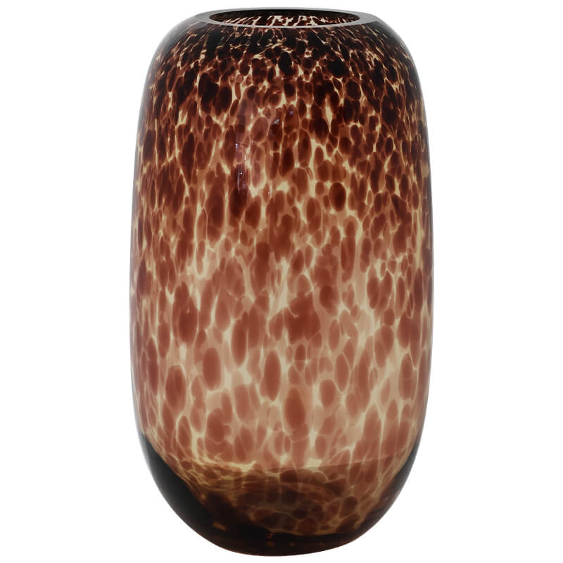 TORTOISE SHELL VASE 28X15CM