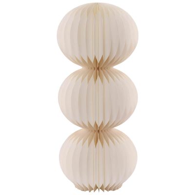 WHITE BALL DECOR 60X29CM
