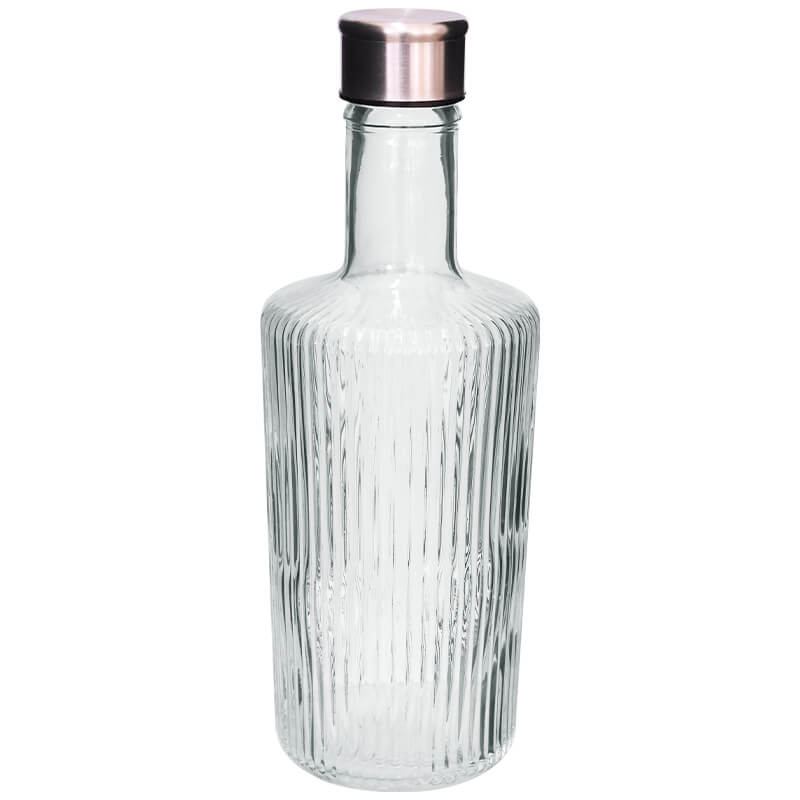 CLEAR WATER BOTTLE 1LT 28CM