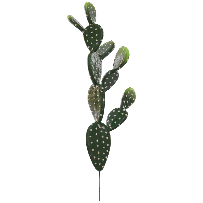 GREEN BUNNY EAR CACTUS STEM 57CM